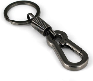 Maycom® Retro Style Simple Strong Carabiner Shape Keychain Key Chain Ring Keyring Keyfob Key Holder