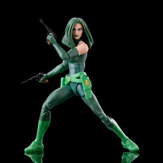 Marvel Legends Series 6-inch Madame Hydra Comics Action Figure 6-inch Collectible Toy, 4 Accessories, 1 Build-A-Figure Part.