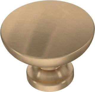 Franklin Brass Flat Top Round Kitchen Cabinet Knobs or Drawer Knobs 1-3/16" (30mm), 10-Pack Warm Chestnut Cabinet Hardware P29523K-WCN-B