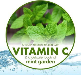 Be-Vita Korean Vitamin Shower Filter - Anti Hair Loss - Prevents Dry Skin - Chlorine Removal - Rust Removal - Relaxing Aromatherapy - Non-Toxic (Baby Powder)
