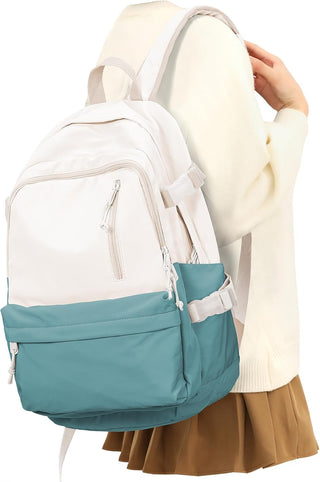 VECAVE Lightweight Casual Laptop Backpack Purse for Women,Travel Backpack with laptop compartment