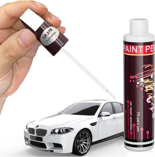 Professional Touch Up Paint Pen for Cars Scratch Removal Repair, Wheel Fill Paint Pen/White/for Various cars (Pure White