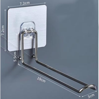 ZALCOON 6 PCS Mop Broom Holder Wall Mount - Mop Holder Self Adhesive Broom Hanger for Home Garage Garden Laundry Room Storage, Kitchen Tools Organizer