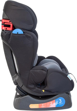 Moon Sumo Baby/Infant/Kids Travel Car Seat |Group 0-1-2| Rearward/Forward Facing| Reclining| Padded Seat| Suitable From Birth To 6 Years(Upto 25 Kg)- Violet Black