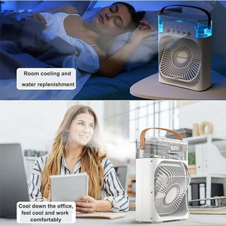DLC Cooling Fan with Ice Stay cool anywhere. Order now with COD in UAE