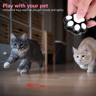 Mumoo Bear Cat Toys, Laser Pointer with 5 Adjustable Patterns, USB Recharge Laser, Long Range and 3 Modes Training Chaser Interactive Toy, Dog Laser Toy