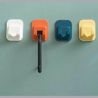 ZALCOON 6 PCS Mop Broom Holder Wall Mount - Mop Holder Self Adhesive Broom Hanger for Home Garage Garden Laundry Room Storage, Kitchen Tools Organizer