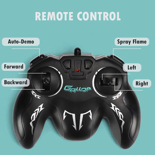 MONOCUS™ RC Car Stunt Toy, 2.4GHz Remote Control Car, Gesture Sensor Kids Car with Lights, Music, and Spray Launcher.