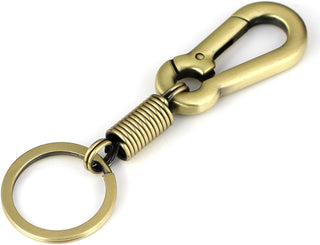 Maycom® Retro Style Simple Strong Carabiner Shape Keychain Key Chain Ring Keyring Keyfob Key Holder