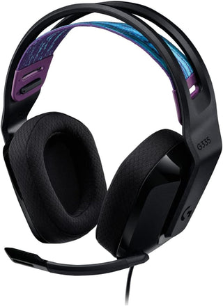 Logitech G335 Wired Gaming Headset, With Microphone, 3.5mm Audio Jack, Comfortable Memory Foam Earpads, Lightweight, Compatible With Pc, Playstation, Xbox, Nintendo Switch - Black