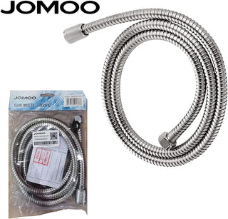 JOMOO Shower Hose for Hand Showerhead, Flexible Stainless Steel Handheld Shower Hose 47 Inches 1.2 Meters Extra Long Chrome Handheld Shower Head Hose With Brass Coupler