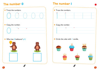 Collins Numbers 0-20 Age 3-5 Wipe Clean Activity Book: Ideal for Home Learning
