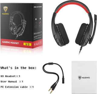 NUBWO Gaming Headset Mic for Xbox one PS4 PC Stereo Gamer Headphones with Microphone Computer Xbox one s Playstation 4 Xbox 1 x Games