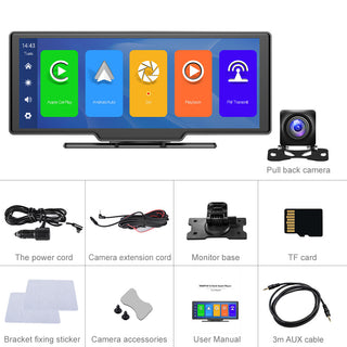 Smart Player With Wireless Carplay Two-way Video