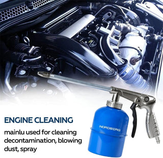 NORDBERG Air washing gun NP9004, tank capacity 0.9 l, working pressure 3.5 bar