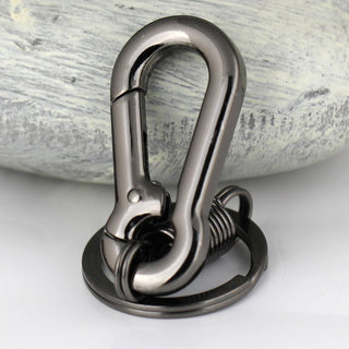 Maycom® Retro Style Simple Strong Carabiner Shape Keychain Key Chain Ring Keyring Keyfob Key Holder