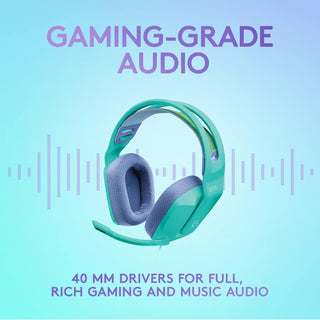 Logitech G335 Wired Gaming Headset, With Microphone, 3.5mm Audio Jack, Comfortable Memory Foam Earpads, Lightweight, Compatible With Pc, Playstation, Xbox, Nintendo Switch - Black