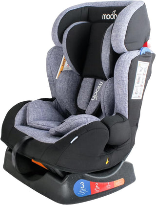 Moon Sumo Baby/Infant/Kids Travel Car Seat |Group 0-1-2| Rearward/Forward Facing| Reclining| Padded Seat| Suitable From Birth To 6 Years(Upto 25 Kg)- Violet Black