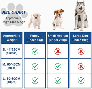 Mumoo Bear Pet Training Pads Super Absorbent Puppy Pads Anti Slip Toilet Pee Mat, Leak Proof & Quick Dry Pet Pads for Dogs Cats Rabbits Pets (40 PACK-60 * 60CM)