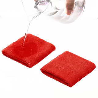 6 Pack Wrist Sweatbands Tennis Wrist Bands Absorbent Sweatbands for Football Basketball Running Athletic Sports and Working Out