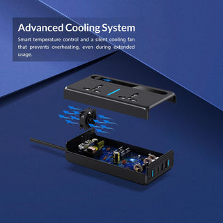 LEVADA PLUS Car Power Inverter 200W – 12V DC to 220V AC Car Inverter- 2 USB and 2 USB Type-C Support QC3.0 36W and 30W- for Cars and SUVs (Edition 2024)