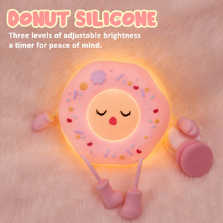 OkiyiD Duck Night Light, Cute Duck Gifts for Girl, Duck Lamp Gifts Dorm Decor Lamp for Nursery, ABS+SIL, Touch Control, Portable and Rechargeable Dimmable, Birthday Gifts for Boys Girls (DoDo Duck)