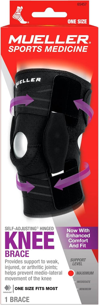 Mueller Adjustable Hinged Knee Brace Support 6455