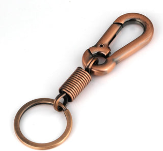 Maycom® Retro Style Simple Strong Carabiner Shape Keychain Key Chain Ring Keyring Keyfob Key Holder