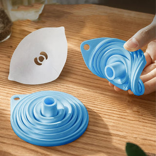 100 Pcs Paint Filter Strainer Resin Filter with 100 Micro Paint Cone Paint Strainers with 1 Pcs Silicone Funnel Filter, Filter Tip Cone Shaped Nylon Mesh Funnel Use Automotive, Spray Guns