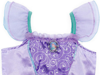 WonderBabe Little Girl Mermaid Princess Dresses Ariel Costume for Grils Birthday Party Halloween Cosplay Outfit with Accessories