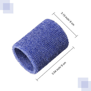 6 Pack Wrist Sweatbands Tennis Wrist Bands Absorbent Sweatbands for Football Basketball Running Athletic Sports and Working Out