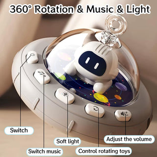 AM ANNA Baby Stroller Arch Toy, Car Seat Toys for Babies 0-12 Months,Activity Musical Arch Toy with Animal Accessories, Sensory Travel Crib Bouncer Bassinet Toys for Toddler Boy Girl