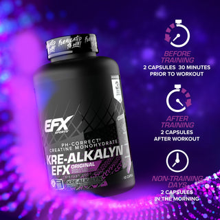 EFX Sports Kre-Alkalyn (240 Capsules)