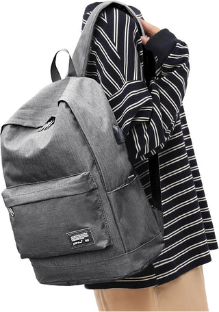 VECAVE Lightweight Casual Laptop Backpack Purse for Women,Travel Backpack with laptop compartment