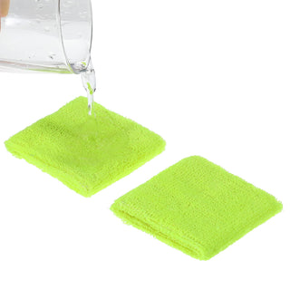 6 Pack Wrist Sweatbands Tennis Wrist Bands Absorbent Sweatbands for Football Basketball Running Athletic Sports and Working Out