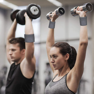 6 Pack Wrist Sweatbands Tennis Wrist Bands Absorbent Sweatbands for Football Basketball Running Athletic Sports and Working Out