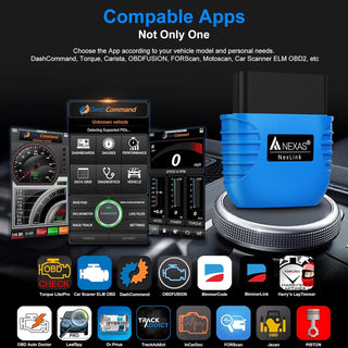 AUTOPHIX 3210 Bluetooth OBD2 Scanner Enhanced Universal Car Code Readers & Scan Tools Diagnostic Scanner with Performance Test Battery Test Check Engine Light Exclusive APP for iPhone, iPad & Android