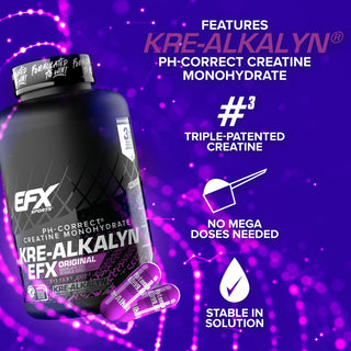 EFX Sports Kre-Alkalyn (240 Capsules)