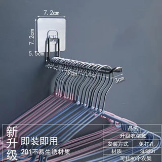 ZALCOON 6 PCS Mop Broom Holder Wall Mount - Mop Holder Self Adhesive Broom Hanger for Home Garage Garden Laundry Room Storage, Kitchen Tools Organizer