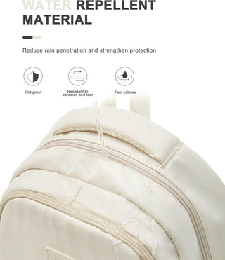 VECAVE Lightweight Casual Laptop Backpack Purse for Women,Travel Backpack with laptop compartment