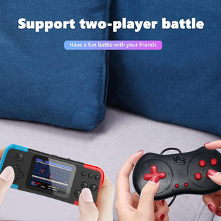 TDOO Handheld Games for Kids Adults, Portable Retro Games Console Built in 666 Classic Electronic Video Games Player with TV Output - Travel Games for Birthday Xmas Gift