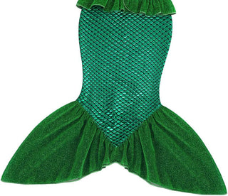 WonderBabe Little Girl Mermaid Princess Dresses Ariel Costume for Grils Birthday Party Halloween Cosplay Outfit with Accessories