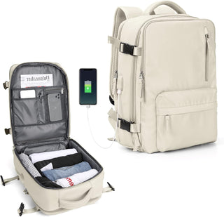 Dorany Extra Large Travel Backpack for Women as Person Item Flight Approved, 40L Carry On Backpack, 17 Inch Laptop Backpack, Waterproof Backpack, Hiking Backpack, School Bag