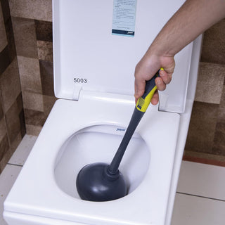 Royalford Rf2371Gr Toilet Plunger | Tested & Proven To Clear Unblock Tough Drain Blockages More Powerful Than Traditional Plungers Unblocks All Toilets With Unique Bellows Design