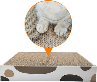Mumoo Bear Cat Scratching Board Lounger Sofa Bed, Reversible Pads - Premium Cardboard Construction