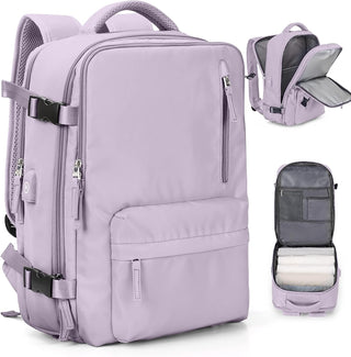 Dorany Extra Large Travel Backpack for Women as Person Item Flight Approved, 40L Carry On Backpack, 17 Inch Laptop Backpack, Waterproof Backpack, Hiking Backpack, School Bag