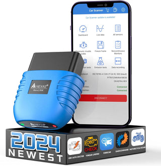 AUTOPHIX 3210 Bluetooth OBD2 Scanner Enhanced Universal Car Code Readers & Scan Tools Diagnostic Scanner with Performance Test Battery Test Check Engine Light Exclusive APP for iPhone, iPad & Android