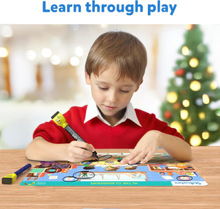 Skillmatics Educational Toy - I Can Write, Perfect Preschool & Kindergarten Learning Activity for Kids, Toddlers, Supplies for School/Classroom, Gifts for Girls & Boys Ages 3, 4, 5, 6