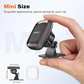 APPS2Car Car Phone Holder Magnetic Mobile Holder for Car Dashboard Mobile Mount Universal for 4.7-6.8 inch iPhone15/14/13 Series, Galaxy, Huawei, OnePlus