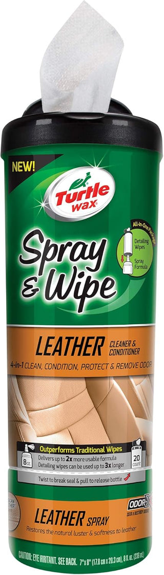 Turtle Wax Luxe Leather Cleaner And Conditioner, T-363A